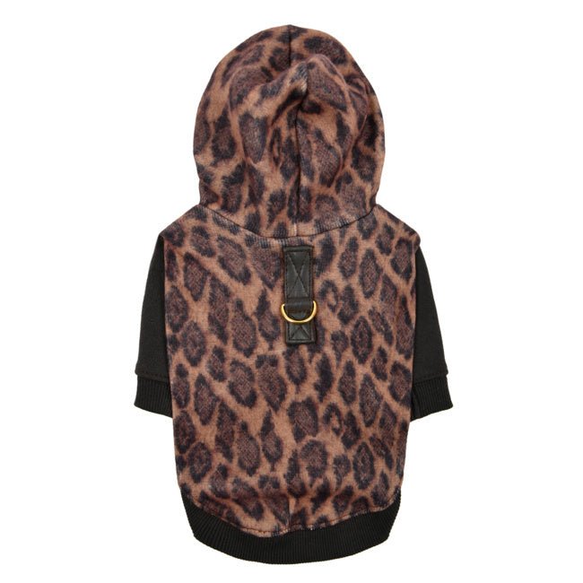 Puppia Kovo Hoody Jacket Harness Brown Hondenkleding > Hondentrui Small