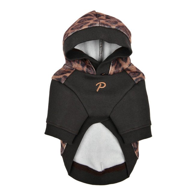 Puppia Kovo Hoody Jacket Harness Brown Hondenkleding > Hondentrui Small