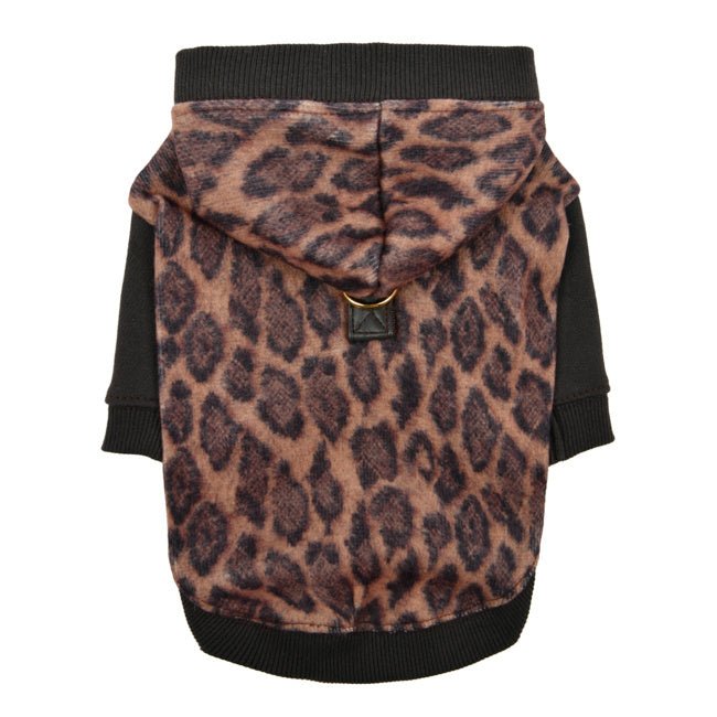 Puppia Kovo Hoody Jacket Harness Brown Hondenkleding > Hondentrui Small