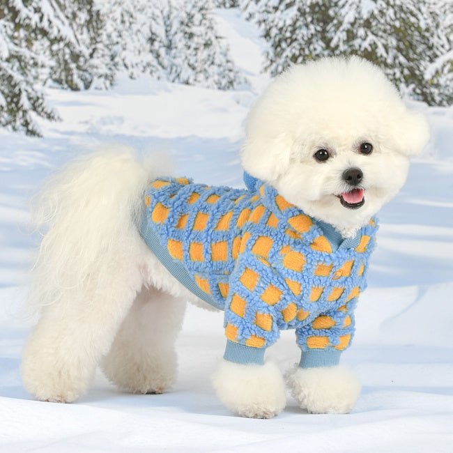 Puppia Stefan Hoody Jacket Harness Blue Hondenkleding > hondenjas Small