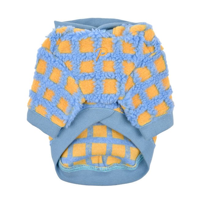 Puppia Stefan Hoody Jacket Harness Blue Hondenkleding > hondenjas Small