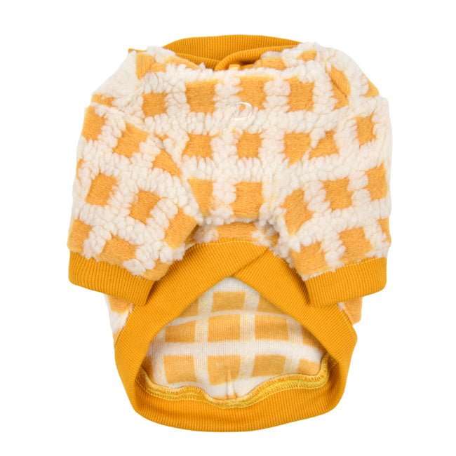 Puppia Stefan Hoody Jacket Harness Yellow Hondenkleding > hondenjas Small