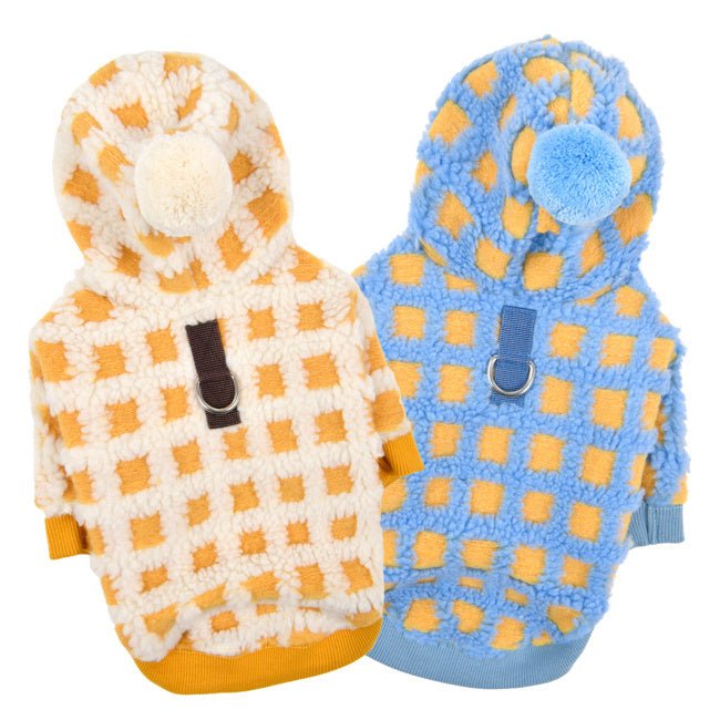 Puppia Stefan Hoody Jacket Harness Yellow Hondenkleding > hondenjas Small