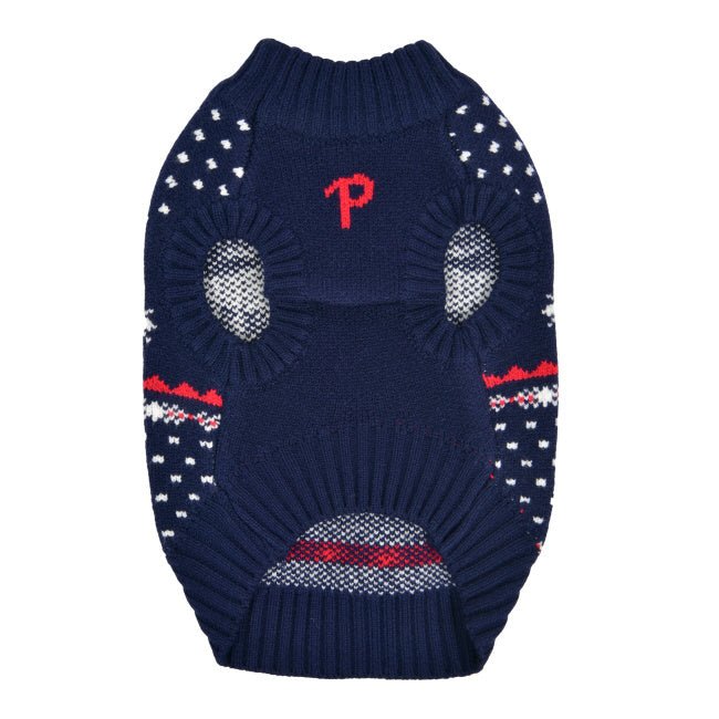 Puppia Winter Sweater Dyani Navy Hondenkleding > Hondentrui Small
