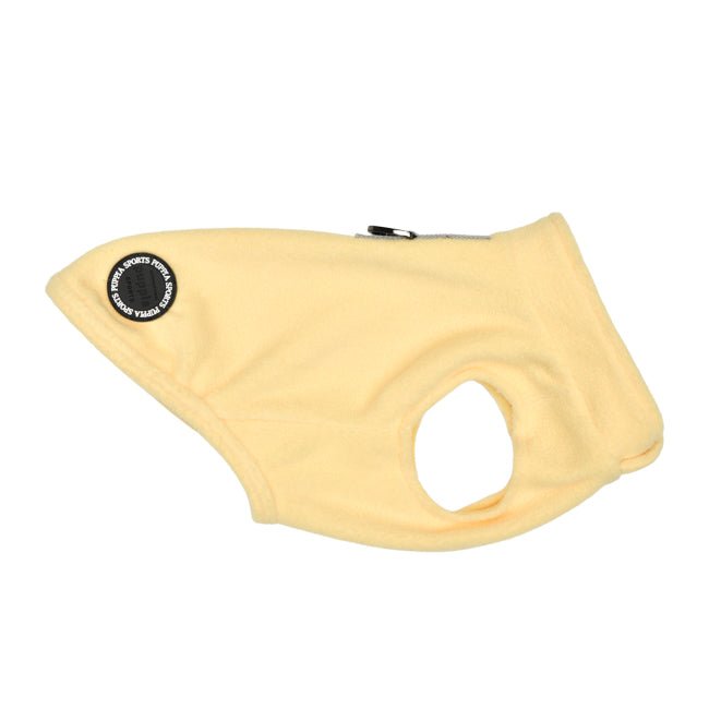 Puppia Lucius Fleece Jacket Harness Light Yellow Hondenkleding > Hondentrui Small