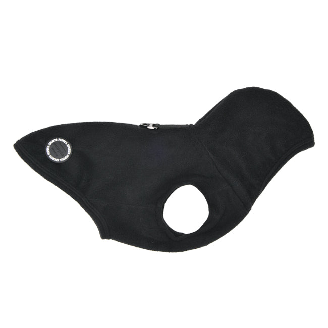 Puppia Zuko Fleece Jacket Harness Black - Premium hondentuig > honden harnas from Puppia - Just €30.99! Shop now at Frenkiezdogshop