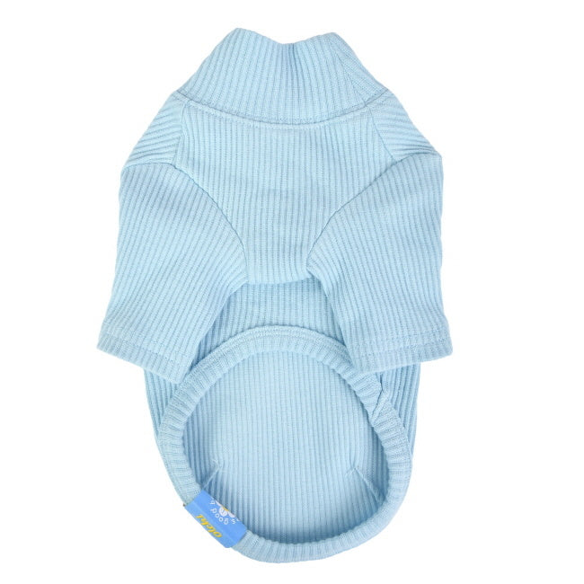 Olchi Wave TurtleNeck Sweater T-Shirt Skyblue - Premium Hondenkleding > Hondentrui from Olchi - Just €20! Shop now at Frenkiezdogshop