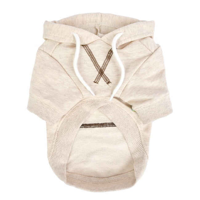 Olchi Simple Hood hondentrui Hoodie Beige - Premium Hondenkleding > Hondentrui from Olchi - Just €20! Shop now at Frenkiezdogshop