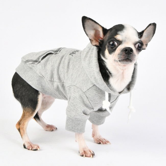 Olchi Simple Hood hondentrui Hoodie Grey Hondenkleding > Hondentrui Small