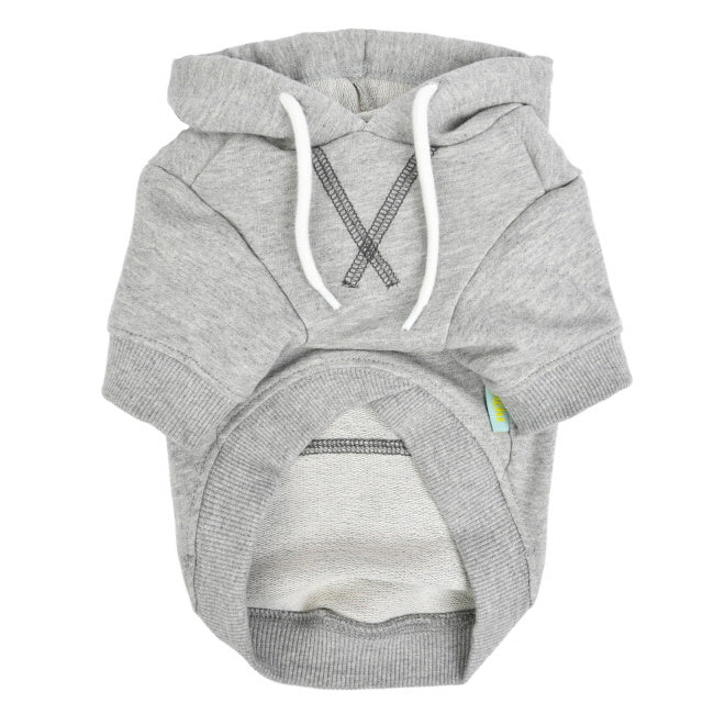 Olchi Simple Hood hondentrui Hoodie Grey - Premium Hondenkleding > Hondentrui from Olchi - Just €20! Shop now at Frenkiezdogshop