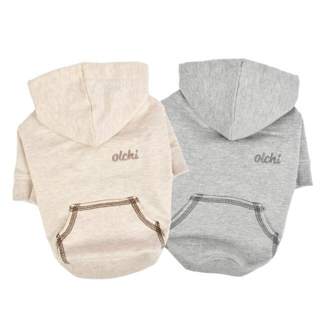 Olchi Simple Hood hondentrui Hoodie Beige Hondenkleding > Hondentrui Small