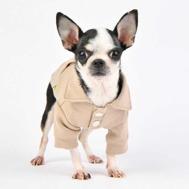 Olchi Pocket Shirts hondentrui Beige - Premium Hondenkleding > Hondentrui from Olchi - Just €20! Shop now at Frenkiezdogshop