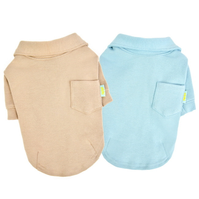 Olchi Pocket Shirts hondentrui SkyBlue - Premium Hondenkleding > Hondentrui from Olchi - Just €20! Shop now at Frenkiezdogshop