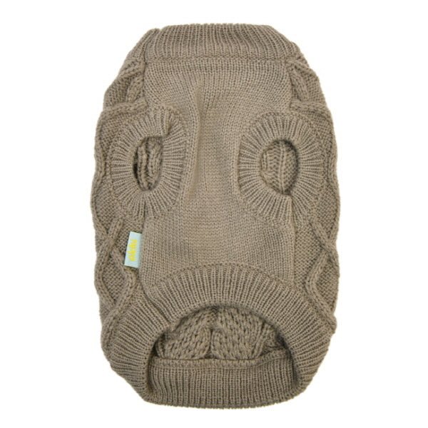 Olchi Breaded Knit Hondentrui grey Hondenkleding > Hondentrui Small