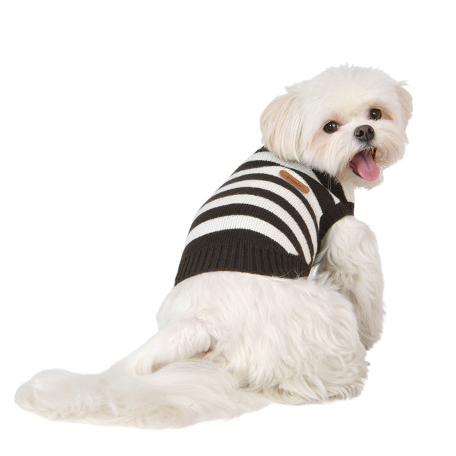 Puppia Winter Sweater Ollie Charcoal Grey - Premium Puppia from Puppia - Just €25! Shop now at Frenkiezdogshop