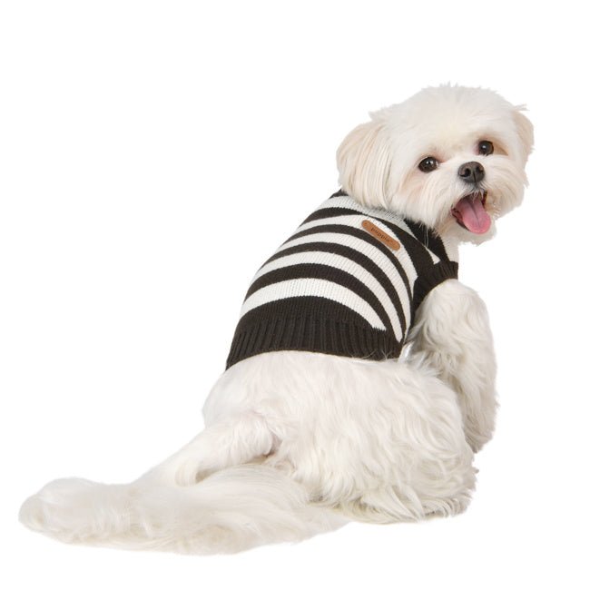 Puppia Winter Sweater Ollie Charcoal Grey Hondenkleding > Hondentrui Small