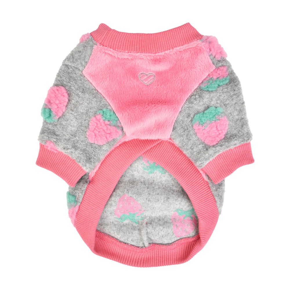 Pinkaholic Delizz winter sweater shirt Melange Grey - Premium Hondenkleding > Hondentrui from Pinkaholic - Just €25! Shop now at Frenkiezdogshop