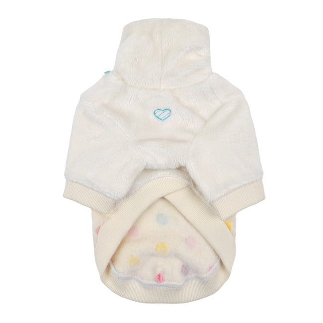 Pinkaholic Maycie Turtleneck harness shirt Ivory - Premium hondenkleding > hondenshirt from Pinkaholic - Just €25! Shop now at Frenkiezdogshop