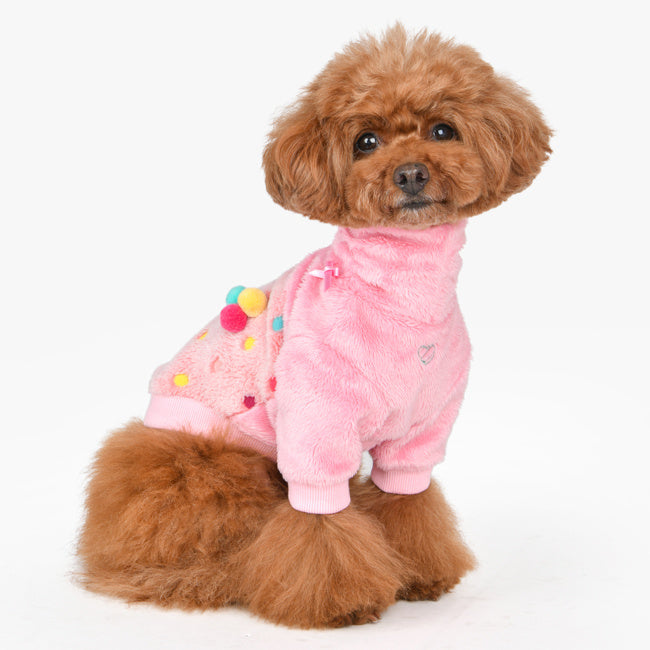 Pinkaholic Maycie Turtleneck harness shirt Pink - Premium hondenkleding > hondenshirt from Pinkaholic - Just €25! Shop now at Frenkiezdogshop