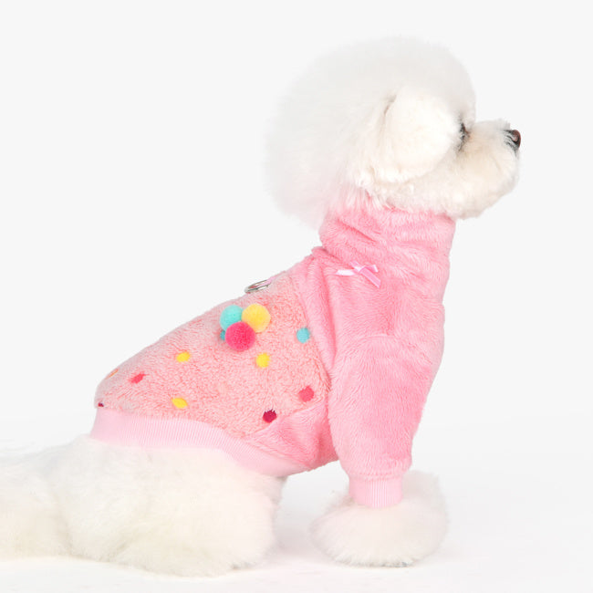 Pinkaholic Maycie Turtleneck harness shirt Pink - Premium hondenkleding > hondenshirt from Pinkaholic - Just €25! Shop now at Frenkiezdogshop