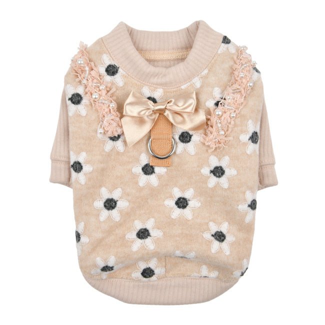 Pinkaholic Nanala winter harness shirt Beige hondenkleding > hondenshirt Small