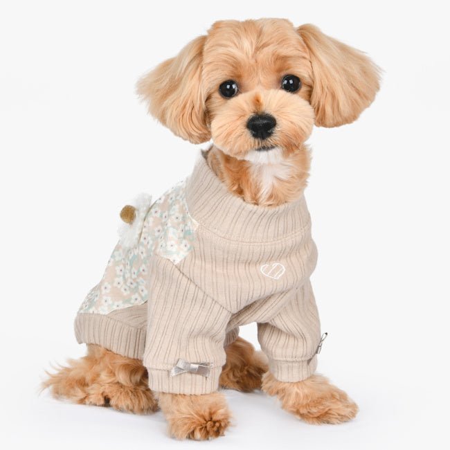 Pinkaholic Kalina winter sweater shirt Beige Hondenkleding > Hondentrui Small