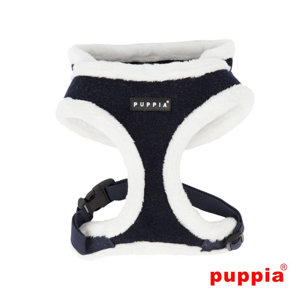 Puppia Rudolph Harness A Navy - Premium hondentuig > honden harnas from Puppia - Just €20! Shop now at Frenkiezdogshop