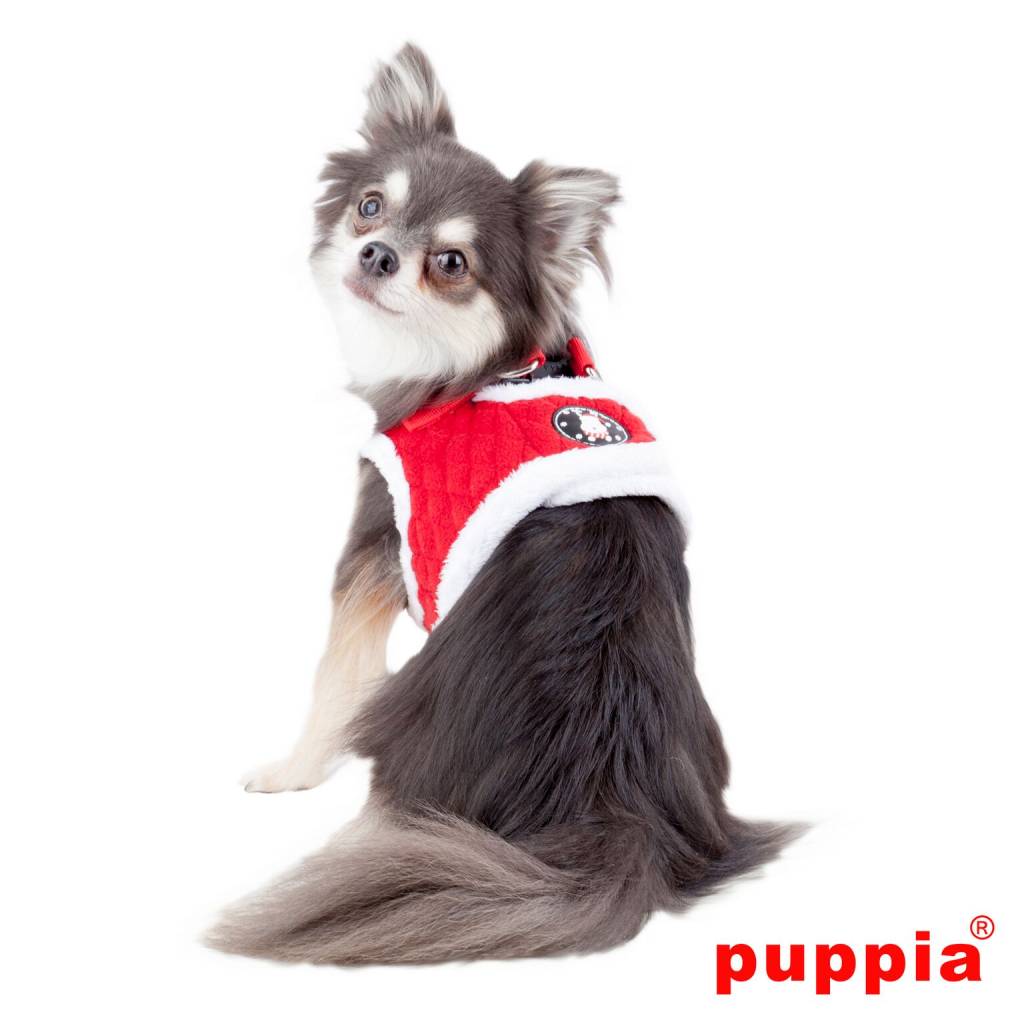 Puppia Harness B Blitzen Red hondentuig > honden harnas > model B Small