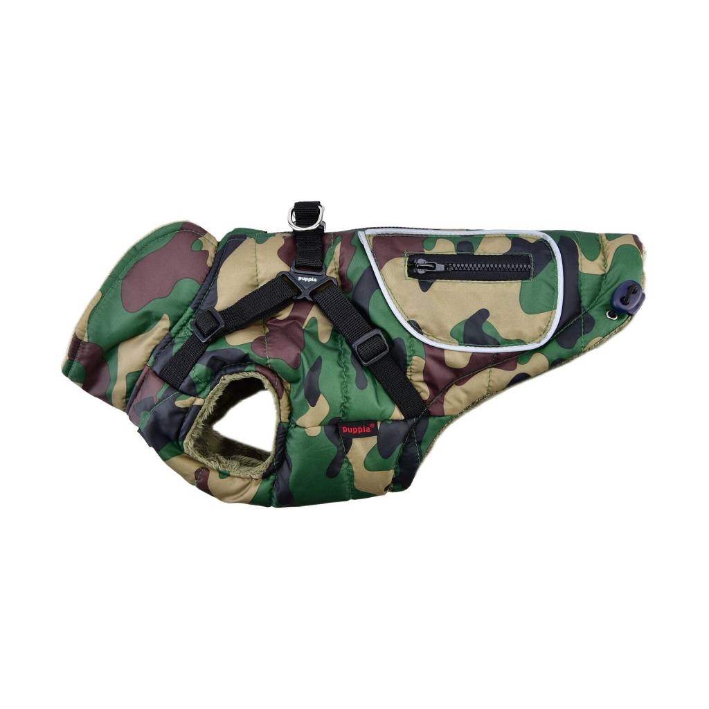 Puppia Pioneer Jacket Camo - Premium Hondenkleding > hondenjas from Puppia - Just €54.99! Shop now at Frenkiezdogshop