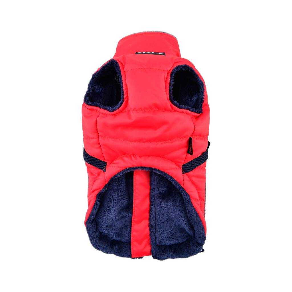 Puppia Pioneer Jacket Red - Premium Hondenkleding > hondenjas from Puppia - Just €54.99! Shop now at Frenkiezdogshop