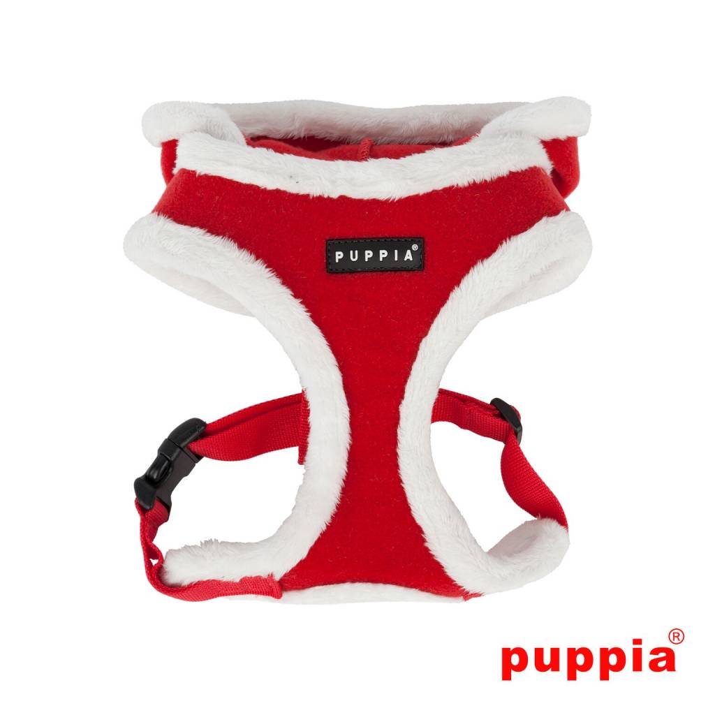 Puppia Rudolph Harness A Red - Premium hondentuig > honden harnas from Puppia - Just €20! Shop now at Frenkiezdogshop