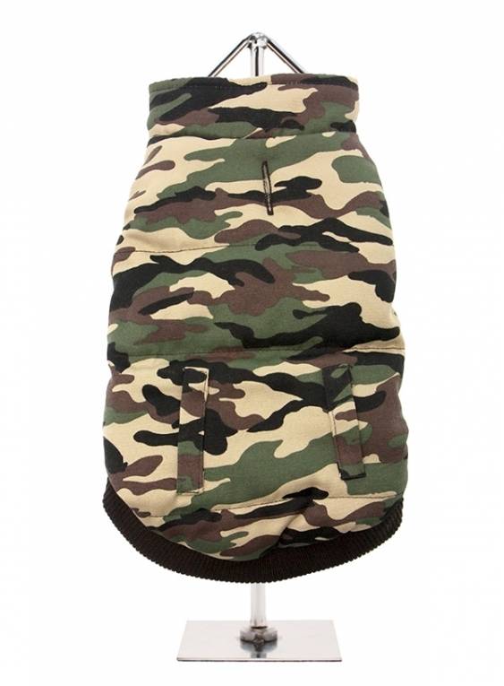 Urban Pup Forest Camouflage Bodywarmer - Premium Hondenkleding > hondenjas from Urban Pup - Just €20! Shop now at Frenkiezdogshop