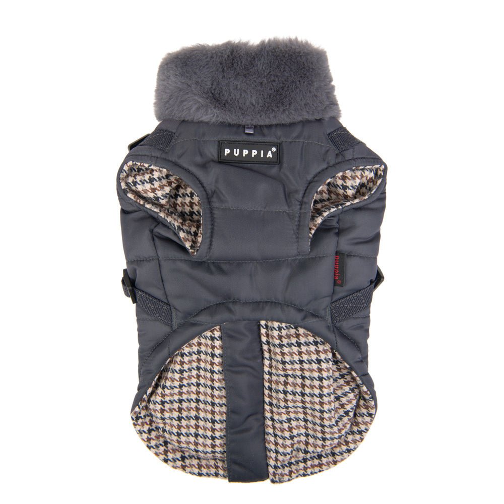 Puppia Donavan Jacket Harness Grey Hondenkleding > hondenjas Small