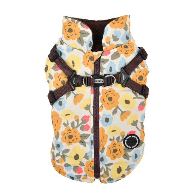 Puppia Allyssa Jacket Harness Brown Hondenkleding > hondenjas Small
