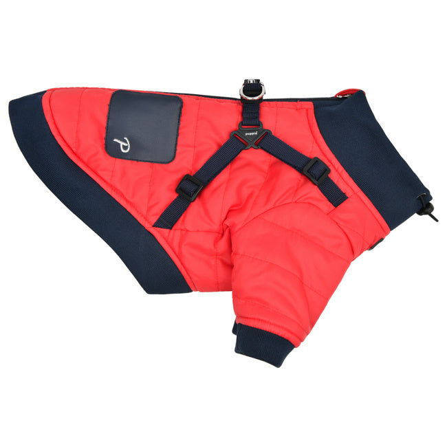 Puppia Stratus Jacket Harness Red - Premium Hondenkleding > hondenjas from Puppia - Just €69.99! Shop now at Frenkiezdogshop