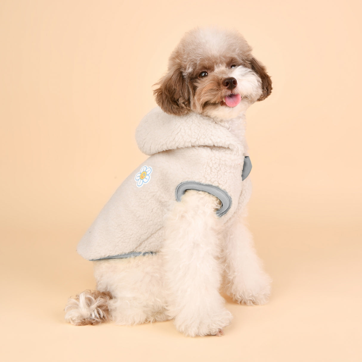 Olchi Warm Vest hondentrui Hoodie Grey - Premium Hondenkleding > Hondentrui from Olchi - Just €25! Shop now at Frenkiezdogshop