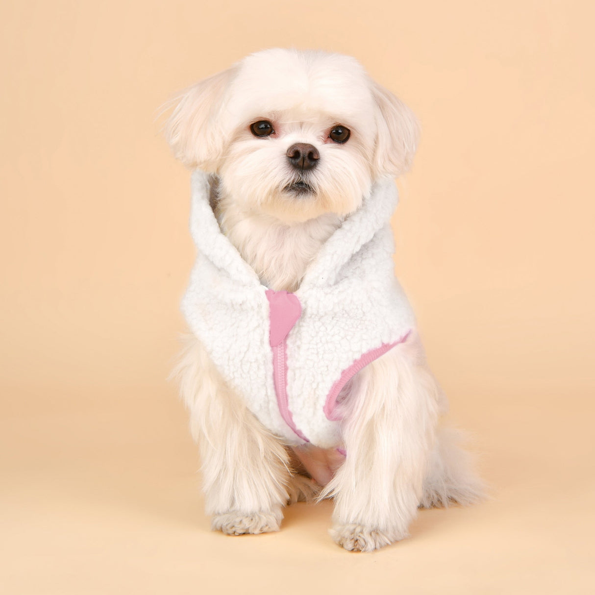 Olchi Warm Vest hondentrui Hoodie Pink - Premium Hondenkleding > Hondentrui from Olchi - Just €25! Shop now at Frenkiezdogshop