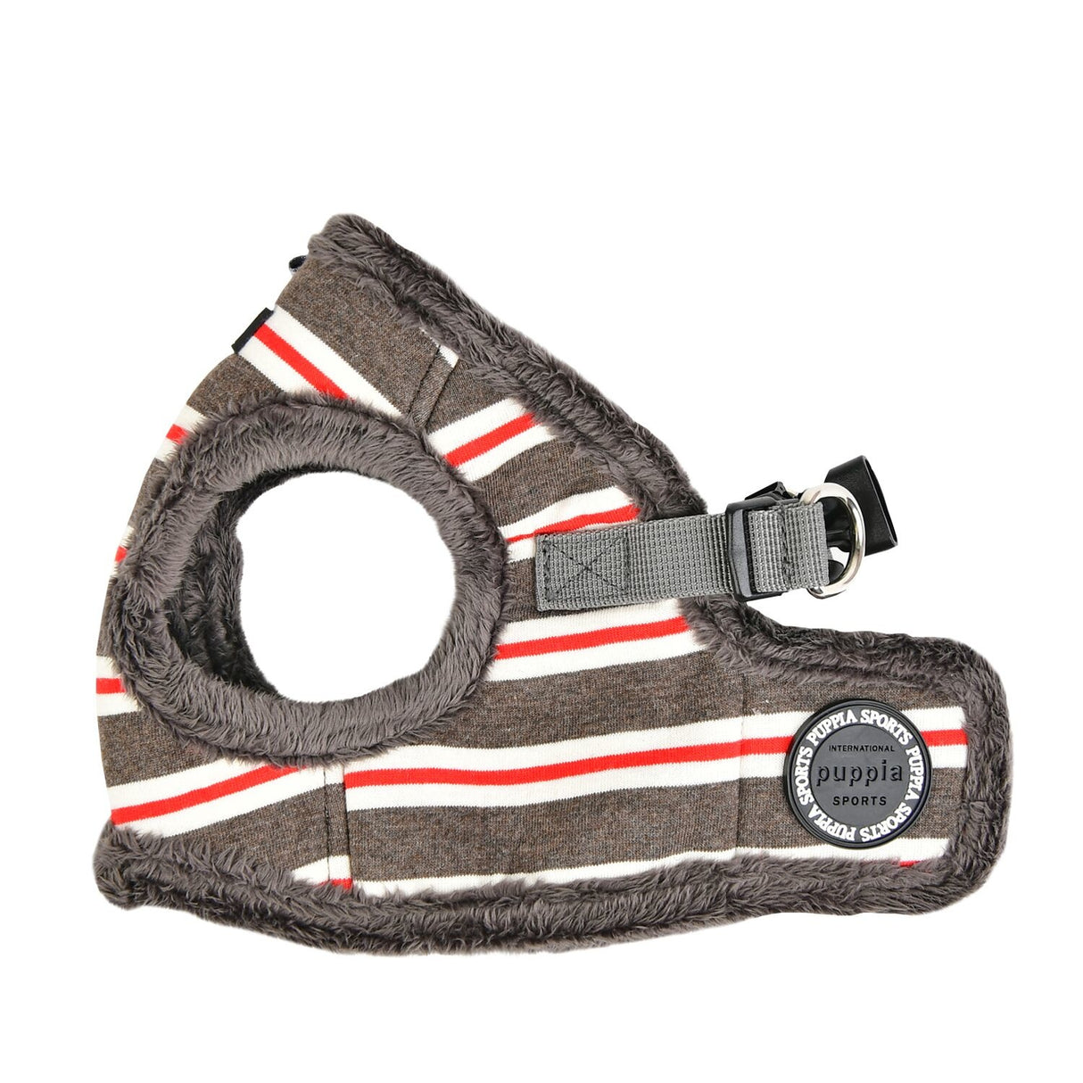 Puppia Harness B Rowdy Dark Grey - Premium hondentuig > honden harnas from Puppia - Just €20! Shop now at Frenkiezdogshop