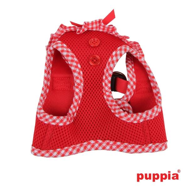 Puppia Vivien Vest Harness model B red hondentuig > honden harnas > model B X - Small