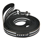 Puppia Light Safety (3M) Lijn Black - Premium hondenriem > hondenlijn from Puppia - Just €26.99! Shop now at Frenkiezdogshop