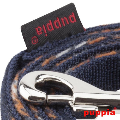 Puppia Kemp Lijn Navy hondenriem > hondenlijn Medium