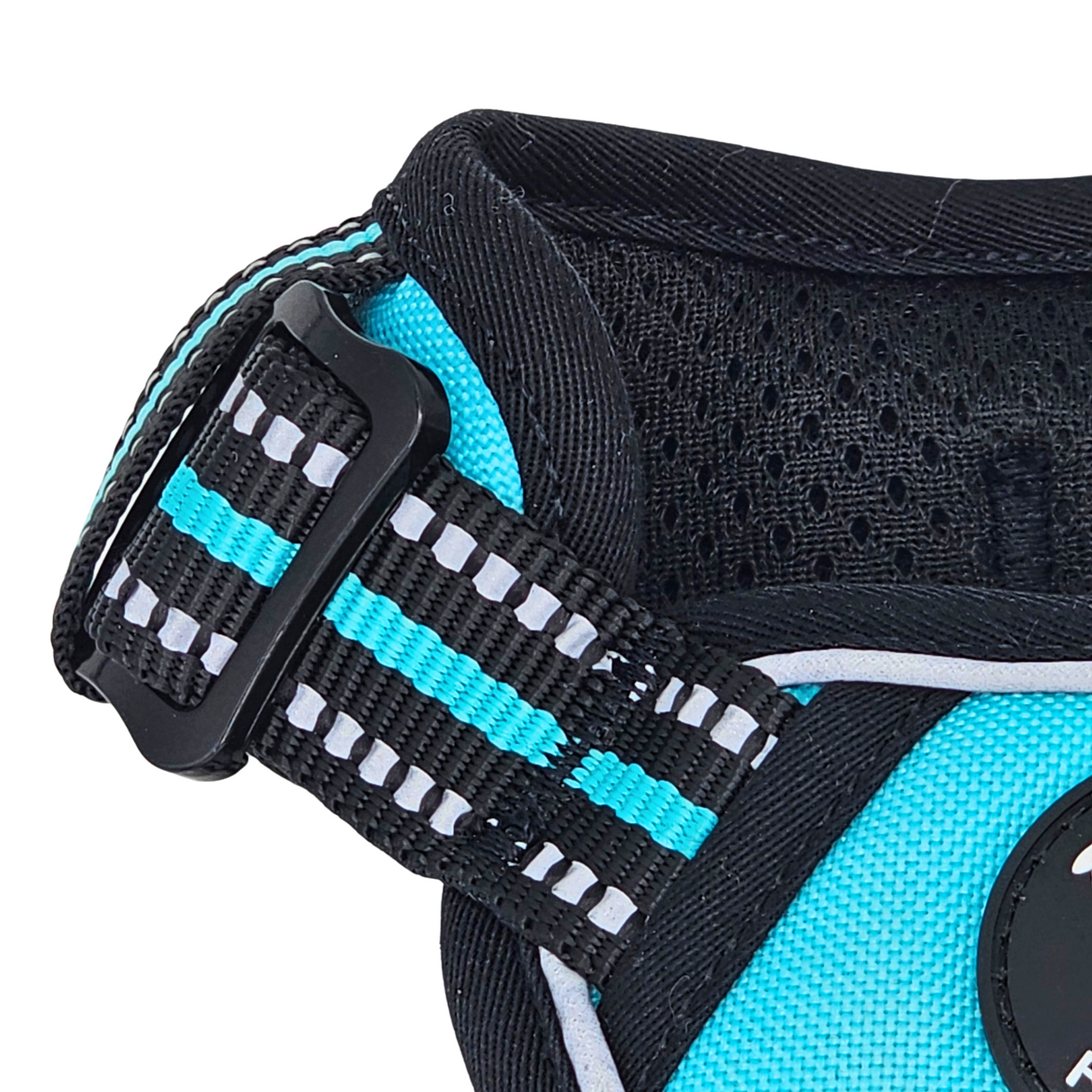 Frenkiez reflective Y tuig no pull dogharness Tiffany Blue - Premium hondentuig > honden harnas from Frenkiez - Just €34.99! Shop now at Frenkiezdogshop