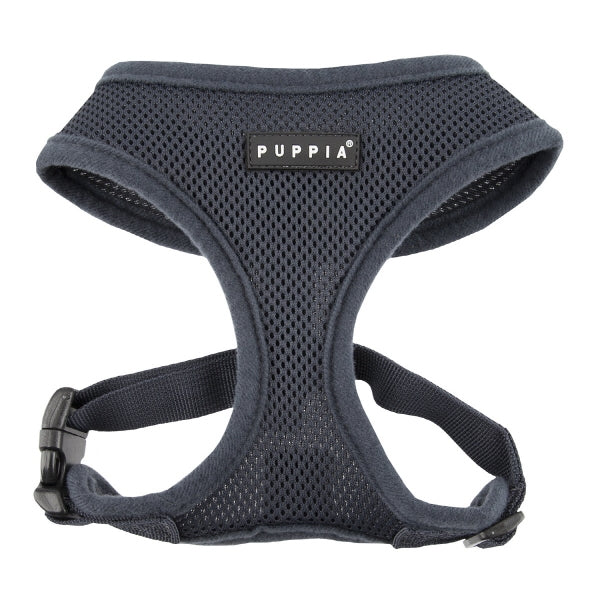 Puppia Soft Harness model A grey - Premium hondentuig > honden harnas from Puppia - Just €18.99! Shop now at Frenkiezdogshop