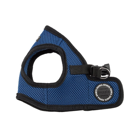 Puppia Soft Vest Harness model B royal blue - Premium hondentuig > honden harnas from Puppia - Just €18.99! Shop now at Frenkiezdogshop