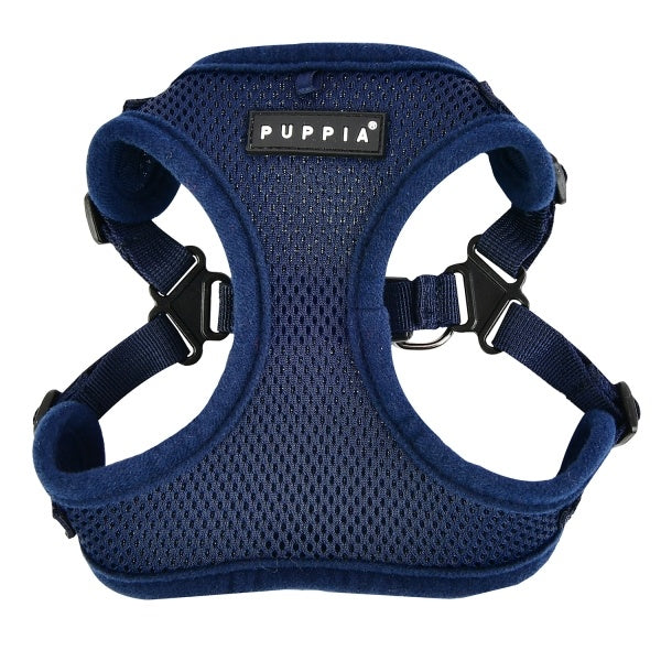 Puppia Soft Harness model C Navy - Premium hondentuig > honden harnas from Puppia - Just €23.99! Shop now at Frenkiezdogshop