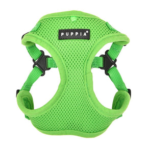 Puppia Soft Harness model C Green hondentuig > honden harnas > model C Small