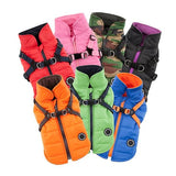 Puppia Mountaineer Jacket Harness Red - Premium Hondenkleding > hondenjas from Puppia - Just €66.99! Shop now at Frenkiezdogshop