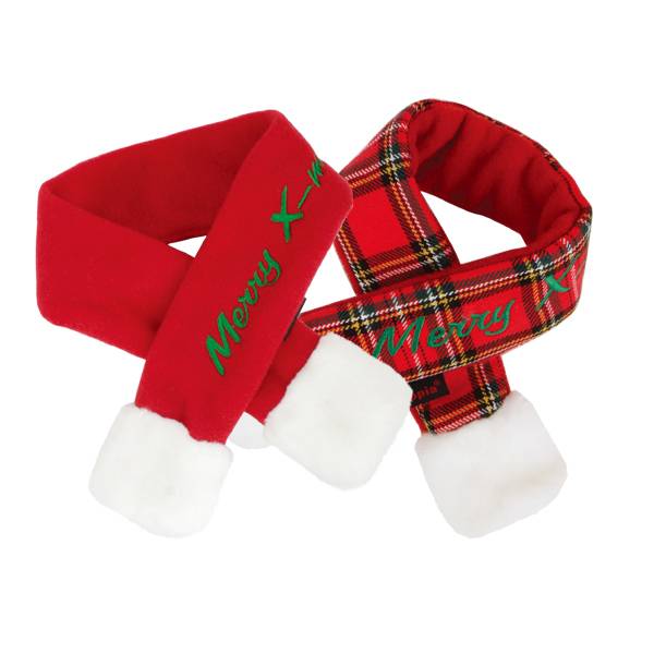 Puppia Santa's Scarf Checkered Red - Premium sjaal > hondensjaal from Puppia - Just €10.99! Shop now at Frenkiezdogshop