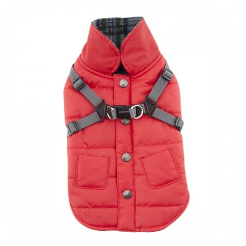 Pinkaholic Ameila Winter Fleece Jacket Red - Premium Hondenkleding > hondenjas from Pinkaholic - Just €39.99! Shop now at Frenkiezdogshop