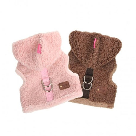 Pinkaholic Swishy Pinka Harness Indian Pink hondentuig > honden harnas > model B Small